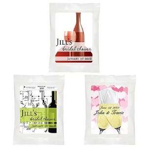  Personalized Wine Theme White Coffee Pillow Packs   SALE 