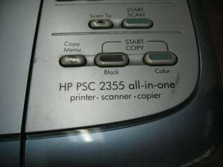   PSC 2355 All In One Inkjet Printer Scanner Copier 829160348483  