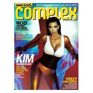  Complex Kanye West Kim Kardashian April/May 2009 Magazine 