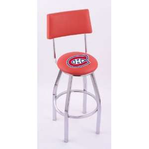  Montreal Canadiens 30 Single ring swivel bar stool with 
