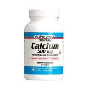  Calcium 500mg Tabs Chew Wmill Size 60 Health & Personal 