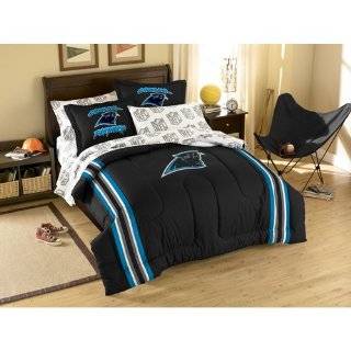   Carolina Panthers Bedding Set 5 Pc Comforter and Sheets Home