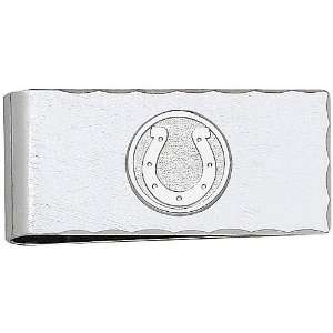   Indianapolis Colts Sterling Silver 7/8 Inch X 2 Inch Money Clip