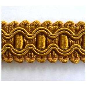  12 Yds Wrights Salon Gimp Braid Trim Coin Gold .5 Inch 