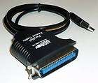 USB to Parallel Port Adapter Cable IEEE 1284 Printer 36