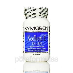  Xymogen Xcellent E HG 400 60 Softgels Health & Personal 