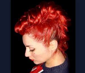 Braided Faux hawk Wig Hair punk rock mohawk 20+ colors  