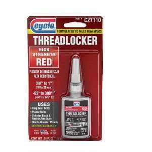   27110 Red High Strength Threadlocker   10ml, (Pack of 6) Automotive
