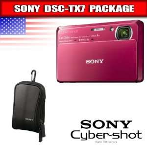  TX7 10.2MP CMOS Digital Camera with 4x Zoom with Optical Steady Shot 