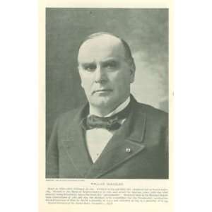    1895 Print William McKinley Ohio Congressman 