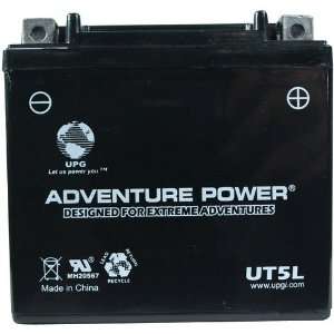   UPG 42009 UT5L, SEALED AGM POWER SPORTS BATTERY   42009 Electronics
