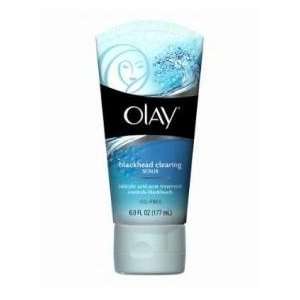  Olay Blackhead Clearing Scrub Size 6 OZ Beauty