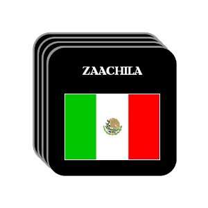  Mexico   ZAACHILA Set of 4 Mini Mousepad Coasters 