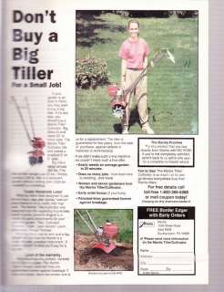 Mantis AD   Tiller/Cultivator. Dont Buy a Big Tiller  