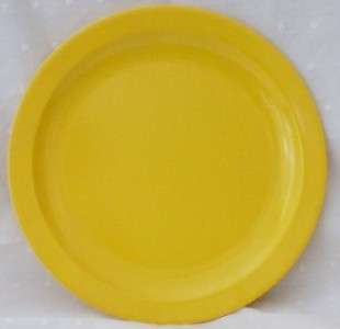 Vintage Yellow Texas Ware Dallas Melmac Dinner Plate  