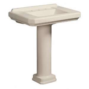  Danze DC026028BC Cirtangular 30 Inch Pedestal Lavatory In 