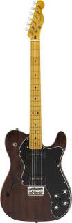   Modern Player Telecaster Thinline Deluxe (Black Transparent)  
