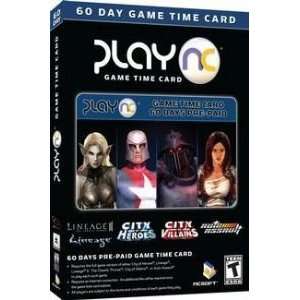  PLAYNC 60 DAY GAME TIME CARD (COMPUTER ACCESSORIES 