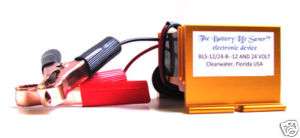 battery life saver 12 & 24 volt desulfator rejuvenator BLS 12/24B 