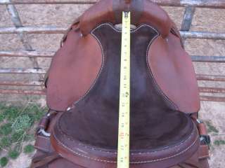 Lightly Used Custom Hand Made 17 Inch Western Roping Saddle Roper 