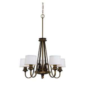  York Chandelier in Golden Bronze