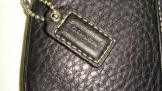 Coach Hang Tag with Nickle Plated Ball Chain, that measures 1 5/8 