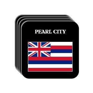  US State Flag   PEARL CITY, Hawaii (HI) Set of 4 Mini 