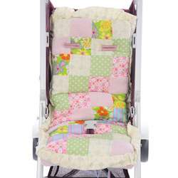 Mia Belle Baby Pink Dreams Reversible Stroller Liner  