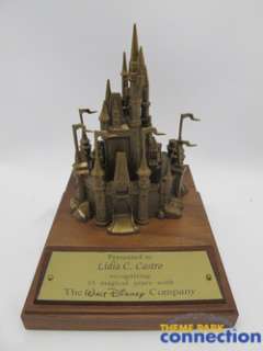   Cast Member 15 Year Service Award Cinderella Castle NEW Statue  
