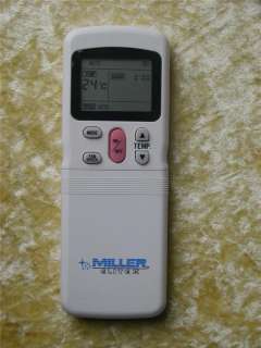 MILLER Air Conditioner Remote Control   R11CG/E  
