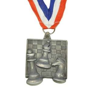  Marions Silver Chess Award Medal Toys & Games