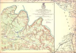 1864 CIVIL WAR MAP CSA CONFEDERATE N VIRGINIA  