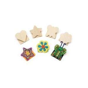  Wooden Magnetic Clips   Set of 12 Toys & Games