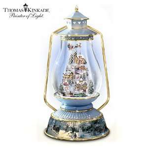 Thomas Kinkade Glory Of The Holidays Musical Lantern by 
