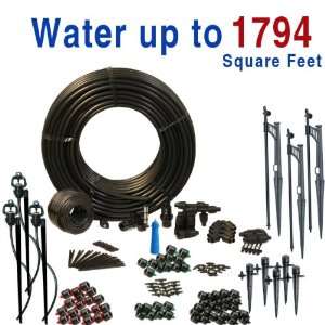  Deluxe Drip Irrigation and Microsprinkler Kit for 