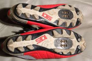 Sidi mountainbike MTB shoes red label size EUR 45 US 11 used / me_187 