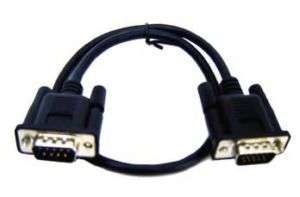 DB9 RGB CGA To HD15 Pin Adapter Cable  