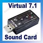   3D External 7.1 Channel Audio Sound Card Adapter 12Mbps Portable Mini