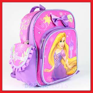 Disney Tangled Rapunzel 10 Mini Backpack Girls Book Bag Toddler 