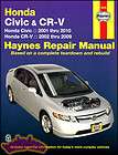 honda civic crv shop manual haynes service 2003 2004 returns