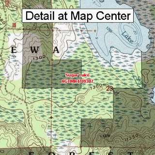   Map   Sugar Lake, Minnesota (Folded/Waterproof)