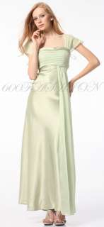 7302 SATIN MOTHER OF BRIDE PROM PARTY EVENGING DRESS  