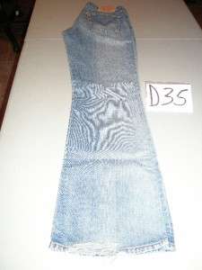 Levis 529 Mens Flare Jeans Bell bottoms 29x33 516 D35
