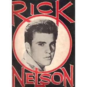  RICK NELSON SOUVENIR BOOK Rick Nelson Souvenir Club 