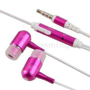 Stereo 3.5mm Handsfree Earbud For Blackberry Torch 9800  