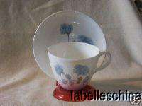 Wedgwood Ice Rose Teacup and Saucer bone china tea cup  