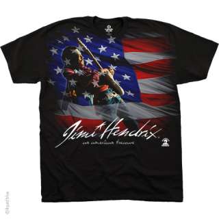 New JIMI HENDRIX American Music T Shirt  