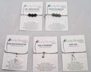   Wish Bracelets Love Miracles Power Success Health Luck  