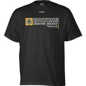   Reebok Boston Bruins Center Ice Call Sign T Shirt