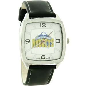  NBA Denver Nuggets Retro Watch w/ Leather Band Sports 